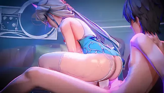 Honkai star rail - yao guang gece vakti seks - 3d hentai animasyonları