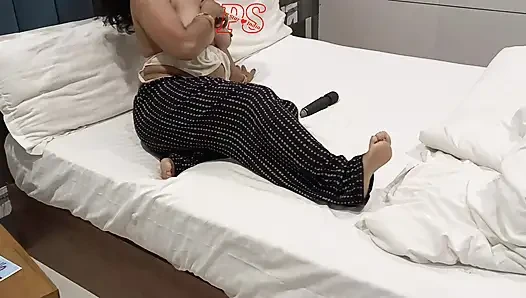 Desi Hot Bhabhi with Vibrator Doggy Style Sex Video