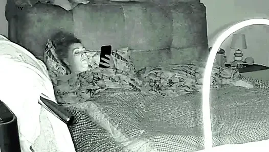 Ehefrau Beim Plaudern Beim Masturbieren Erwischt