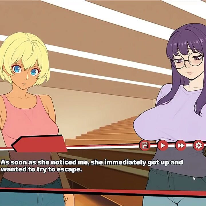 Futanari Have a Heart Too! Futa Hentai Game Ep.5 Lesbian and Trans Getting Naughty in the Classroom!