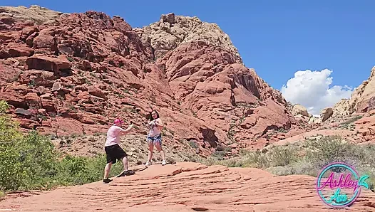 Behind the Scenes Photo Shoot - Ashley at Red Rock Canyon