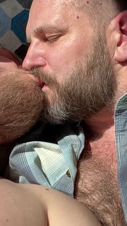 Emotional moment from "Seattle Dad making out with Brock Tidus - first time"