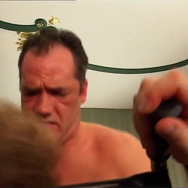 Even the Old Invalid Takes It in the Ass