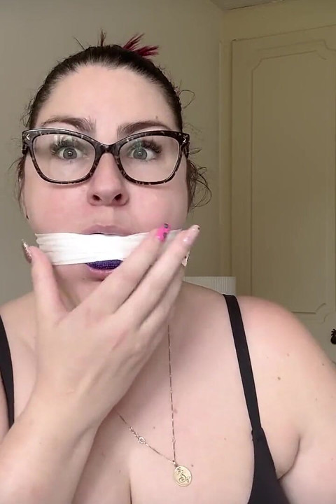 Lacey - Self Gag Fun and Orgasms After Gym Part 1