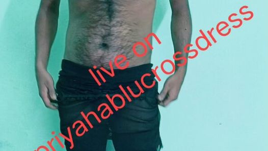 Transvestã¤ttin Hablu show in schwarzem bh und penty im sexy look priya Hablu cross dress live-show im priyahablu transvestÃ¤t