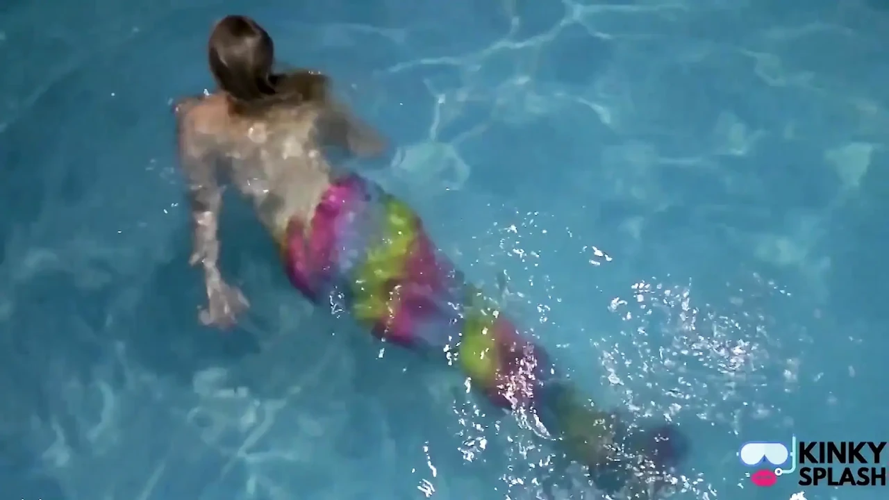 Captive Mermaid Teases You in the Pool