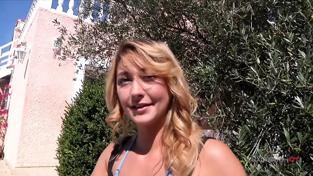 Blond French Teen Fucked in the Ass at Swimming Pool
