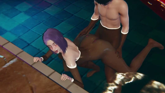 Misato Katsuragi 3D Animation - POV Legs-Up Missionary Fuck and Underwater Doggystyle Cumshot for Perfect Ass