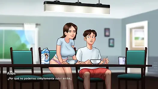 Every moment she can she wants to fuck and fuck A LOT - summertime saga
