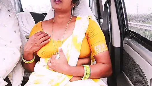 Seks mobil India. Pembantu rumah tangga mencoba ngentot dengan pemilik rumah. Telugu Dirty Talks.