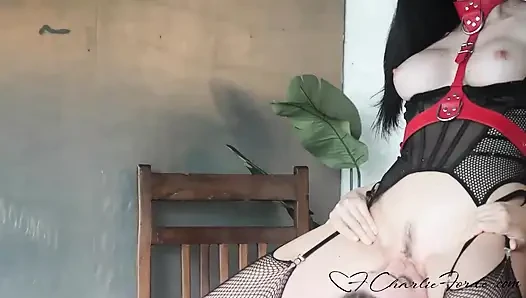 Charlotte Sins Employs Charlie Forde For Pussy Cleaning And Fingering