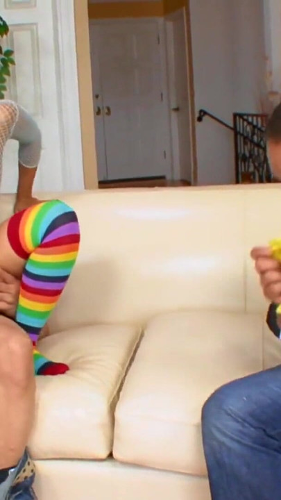 Unforgettable moment from "Young whore wife makes her husband watch her get fucked"
