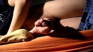 Amateur Boy Rubs His Cock Before Massive Cum Shot