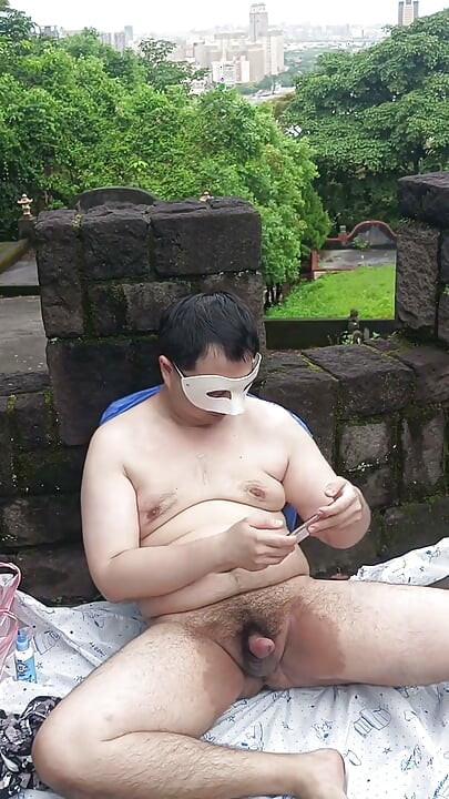 Outdoor masturbation 2
