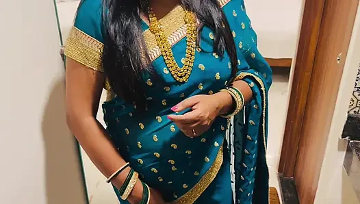 Beautiful Desi Indian bhabhi seduced by her brother-in-law, and fucked by his hard cock in standing doggystyle.