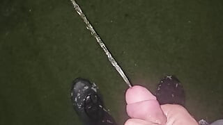 Pissing Wanking and smoking