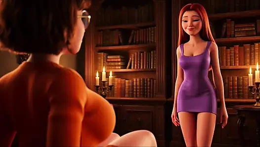 Pertemuan penuh gairah velma dan daphne di pemandian air panas!