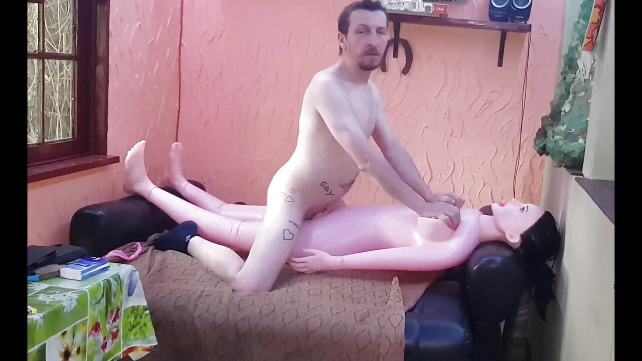 I'm fucking the doll again