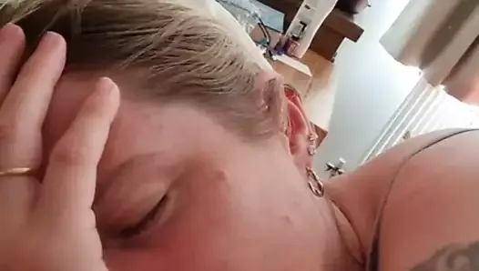 Mom shares bed with step step son and tells her he wants to fuck