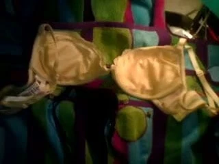 Cumming on girls panty