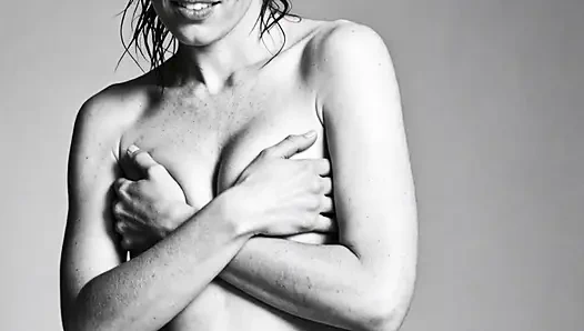 B&w Üstsüz Fotoğraf Çekimi