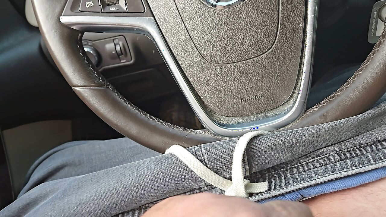 Cumshot in my car