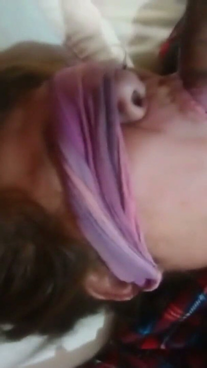 My friend puts his big cock in my wife's mouth and cums | Clip 1