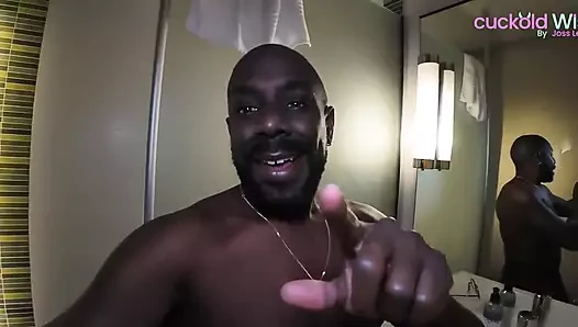 Your Wife Lea Called Me for an Anal Training. Wifey in Stocking for Anal.