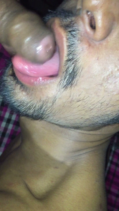 Teen Slave fucked and sucking the adult dick eating cum spits in mouth | Clip 2