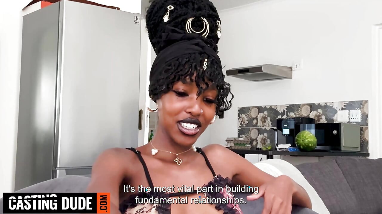 This BUSTY EBONY TEEN said her BF could never afford America RODE MY COCK HARD to earn her trip
