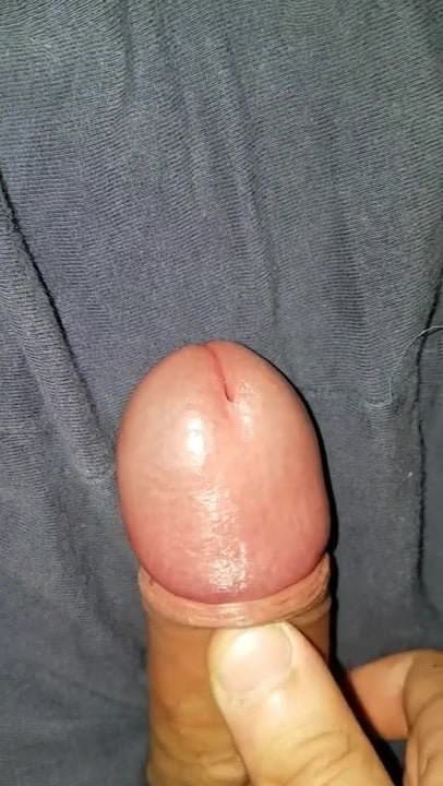 Cumshot uncut cock