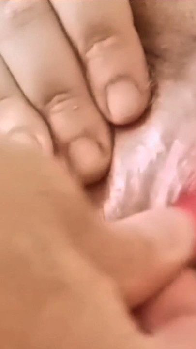 Guitar Plectrum on Clit & Pussy, stimulation and Vaginal Orgasm | Clip 1