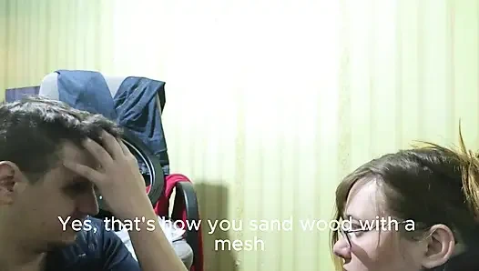 Behind the Scenes Footage of a Bare-ass Sex Bed Transfer