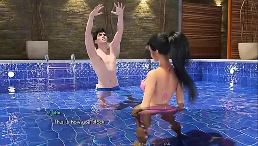 Pure love: main poker striptis bareng cewek-cewek toket besar-ep18