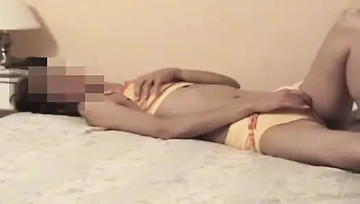 Our beautiful stepniece on the beach shows off for the first time and starts to get excited