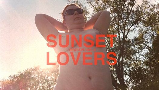 Sextape Nr. 5: Betty Wet & Rick dick "Sunset Lovers" - Echter Öffentlicher Outdoor-Sex