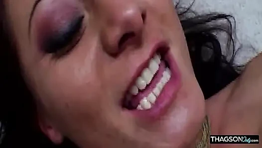Prolapsing Anal Rosebud Dripping Sloppy After Fisting