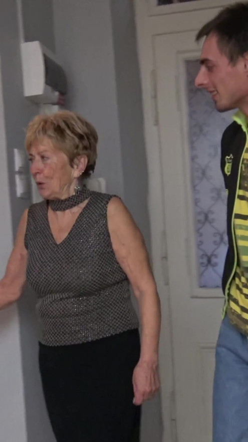 Young guy fucks granny