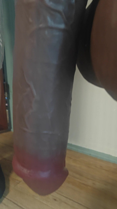 brown black very big penis 1051 with testicles