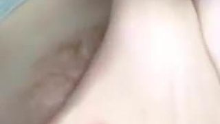 Close up fingering girl
