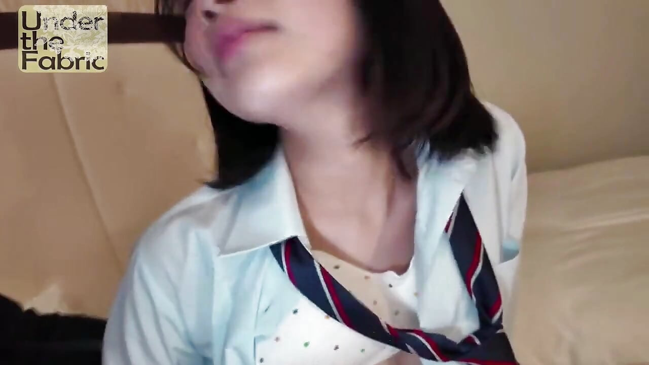 Uncensored Elegance, Pure-type Beauty Accepts Every Desire, POV Blowjob in Outfit Play, Close Contact Ends in Faceshot