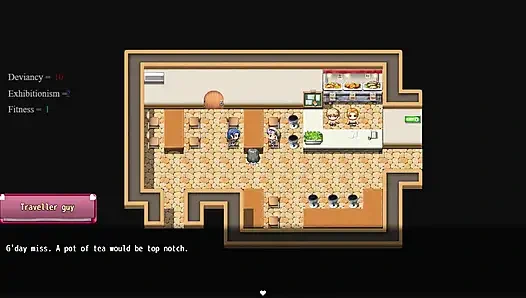 Lisa: lesbian lagi asik ciuman di klub pantai ep.33