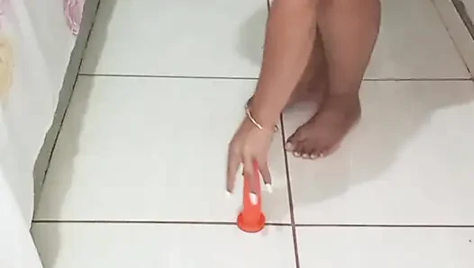 Brünette hat Sex