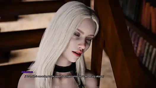 Lust academy #5 learning new spells, I would love to fuck Samatha
