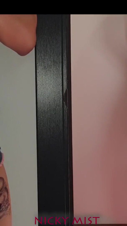 Unforgettable moment from "My roommates fuck thinking they're home alone - NICKY MIST"