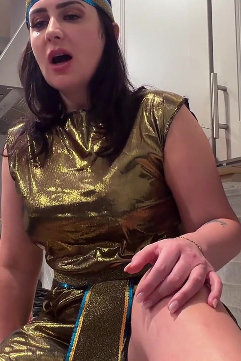 Tilly Mcreese's Ancient Egyptian Burping Ritual 4K POV Goddess Belches Await!
