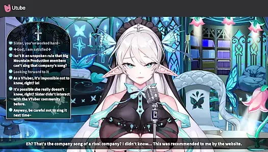 2 V-Lovers, что такое клитор? Давайте покажем милый мусор, как она чувствует, когда ее клитор стимулируется.