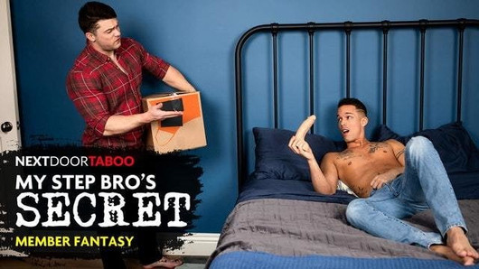 Collin Simpson Catches New Stepbrother Using His Dildo