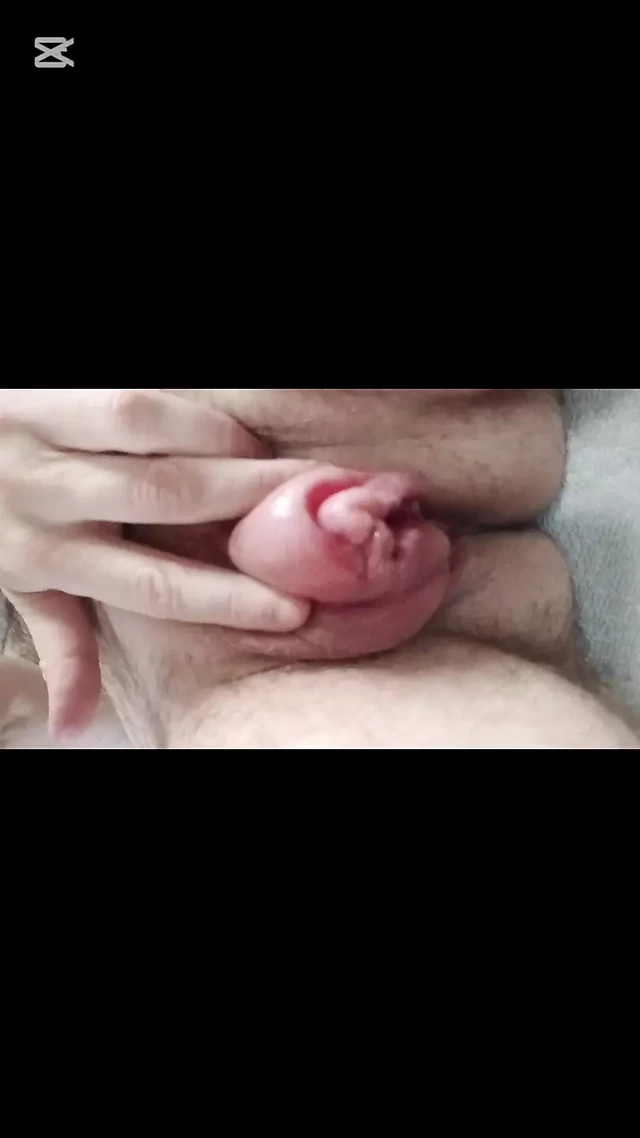 Ftm boy pumps his genitals for you