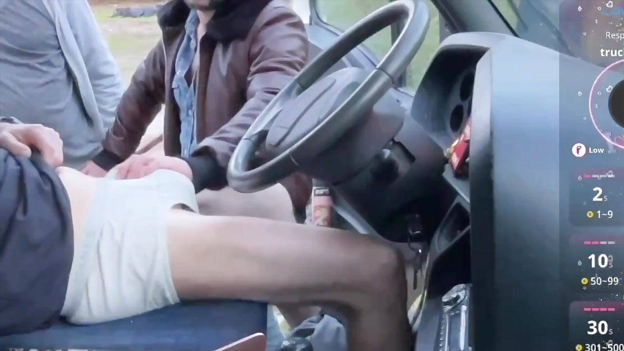 Three Guys Truck Session Gets Intense